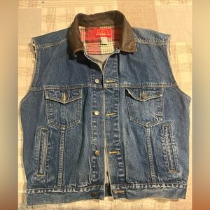 Marlboro County Denim Vest size S